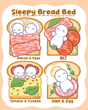 Sleepy Bread Bed